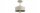 Deckenlampe Beige Gold Metall E27 B:20 cm Modern Leuchte