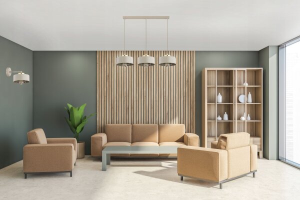 Wandleuchte Metall Beige Gold E27 L:20 cm Modern