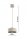 Pendelleuchte Metall Beige Gold E27 B:20 cm Modern