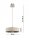 Pendelleuchte Beige Gold Metall E27 Ø30 cm rund Modern
