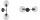 Wandlampe Up Down 2-flammig Glas Schwarz E27 H:40 cm Leuchte
