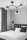 Deckenleuchte Glas Metall Schwarz 3-flammig E27 L:60 cm Leuchte