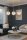 Pendelleuchte 3-flammig Glas Metall Gold E27 60 cm Leuchte