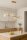 Pendelleuchte 4-flammig Glas Metall Gold E27 L:15 cm Leuchte