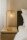 Tischleuchte Retro Metall Glas Metall Gold E27 38 cm Leuchte
