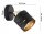 Wandleuchte flexibel Schwarz Gold E27 T:15 cm Metall Leuchte