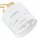 Deckenspot flexibel Weiß Gold Metall E27 L:60 cm Modern Leuchte