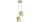 Pendelleuchte 2-flammig Beige Gold Metall E27 B:12 cm Leuchte