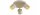 Deckenspot verstellbar 3-flammig Beige Gold E27 Ø30 cm Leuchte