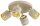 Deckenspot schwenkbar Beige Gold E27 B:30 cm dekorativ Leuchte
