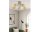 Deckenleuchte 5-flammig Beige Gold E27 L:50 cm Modern Leuchte