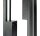 LED Wandlampe Außen Alu Schwarz IP65 4000 K H:81 cm