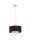 Pendelleuchte Stoff Glas &Oslash;35cm Esszimmer Lampe