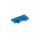Deckenleuchte blendarm 2-flammig Metall Blau GX53 23 cm