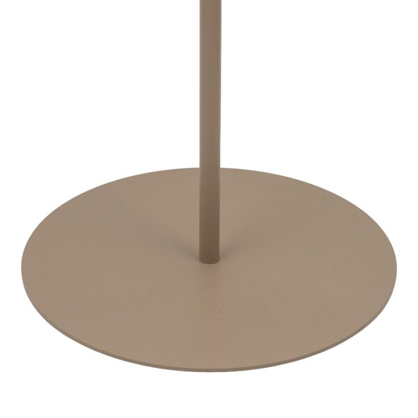 Stehleuchte Bast Metall Sandfarben Natur E27 159 cm