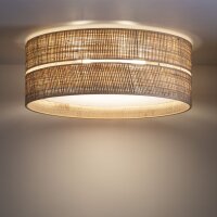 Deckenleuchte blendarm 4-flammig Bast E27 Ø45 cm rund