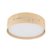 Deckenleuchte 4-flammig Bast E27 Ø60 cm rund...