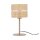 Tischlampe Bast Metall Sandfarben E27 H:38 cm blendarm