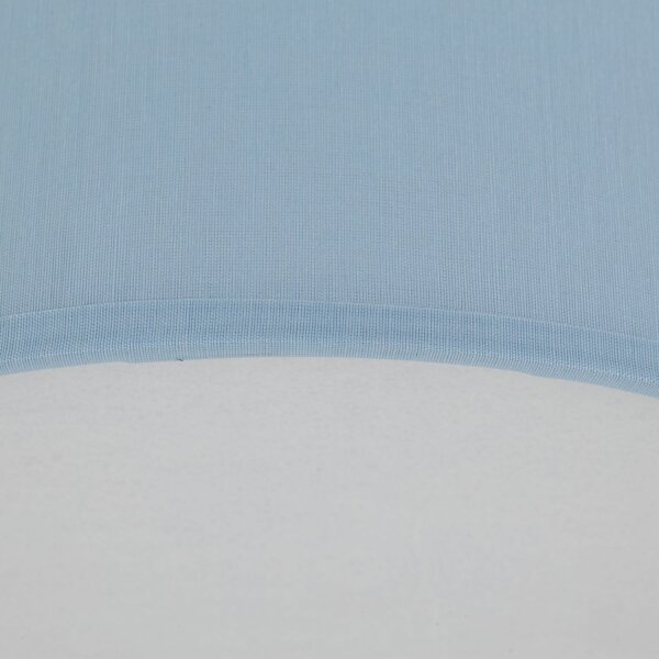 Deckenleuchte 2-flammig Stoff Blau E27 B:43 cm Wolke