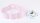 Deckenleuchte 2-flammig Stoff Rosa E27 B:43 cm blendarm