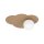 Wandleuchte Glas Metall Sand G9 B:38 cm Wolke blendarm