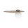 Wandleuchte Glas Metall Sand G9 B:38 cm Wolke blendarm