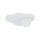 Wandleuchte Glas Metall Weiß G9 B:38 cm Wolke blendarm
