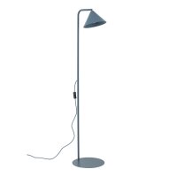 Stehleuchte flexibel Metall Blau E14 H:141 cm dekorativ