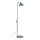 Stehleuchte flexibel Metall Blau E14 H:141 cm dekorativ