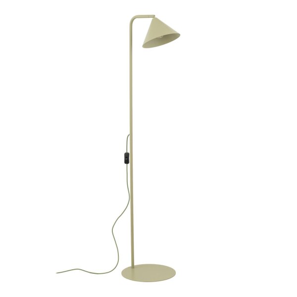 Stehleuchte flexibel Metall Grün E14 H:141 cm wohnlich
