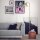 Stehleuchte flexibel Metall Grün E14 H:141 cm wohnlich