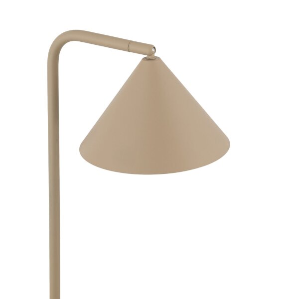 Stehleuchte flexibel Metall Sandfarben E14 H:141 cm