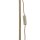 Stehleuchte flexibel Metall Sandfarben E14 H:141 cm