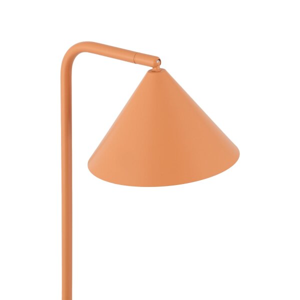 Stehleuchte verstellbar Metall Orange E14 H:141 cm