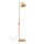 Stehleuchte verstellbar Metall Orange E14 H:141 cm