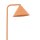 Stehleuchte verstellbar Metall Orange E14 H:141 cm