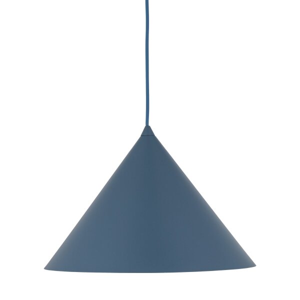 Pendelleuchte Metall Blau E27 Ø33,5 cm rund dekorativ