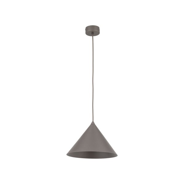 Pendelleuchte Metall Braun E27 Ø26 cm Modern dekorativ