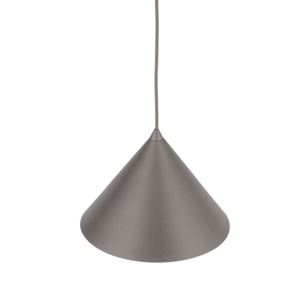 Pendelleuchte Metall Braun E27 Ø26 cm Modern dekorativ