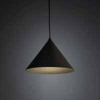 Pendelleuchte Metall Braun E27 Ø26 cm Modern...