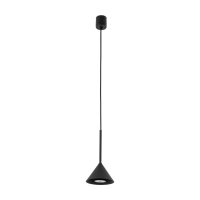 Pendelleuchte Metall Schwarz Modern GU10 Ø12 cm rund