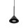 Pendelleuchte Metall Schwarz Modern GU10 Ø12 cm rund