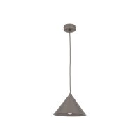 Pendelleuchte Braun Metall E27 Ø21 cm rund dekorativ