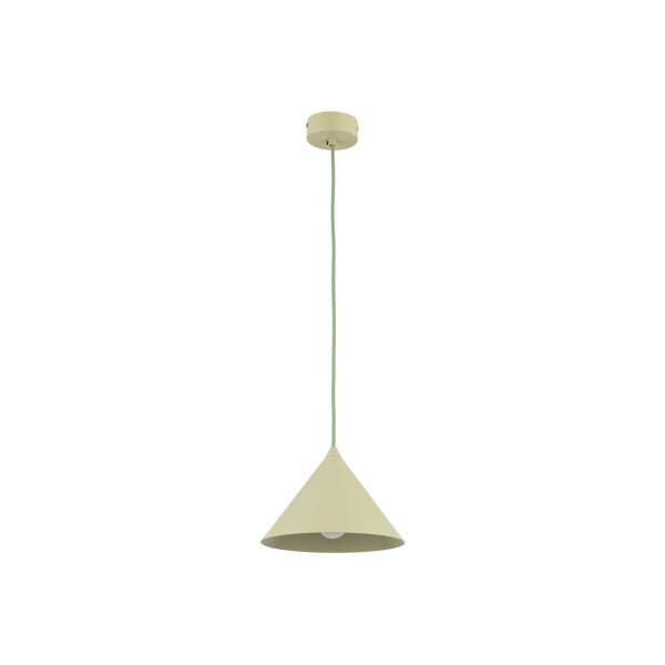 Pendelleuchte Metall Grün dekorativ E27 Ø21 cm Modern