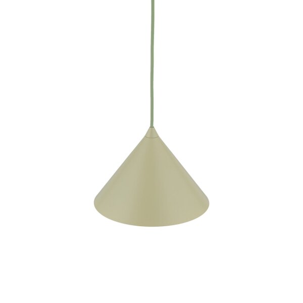Pendelleuchte Metall Grün dekorativ E27 Ø21 cm Modern
