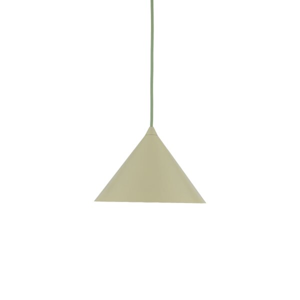 Pendelleuchte Metall Grün dekorativ E27 Ø21 cm Modern