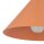 Pendelleuchte Metall Orange E27 rund Ø21 cm dekorativ