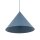 Pendelleuchte Metall Blau E27 Ø50 cm rund dekorativ