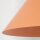 Pendelleuchte Metall Orange E27 Ø50 cm rund dekorativ