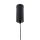 LED Pendelleuchte Glas 3000K Schwarz Graphit Ø18 cm